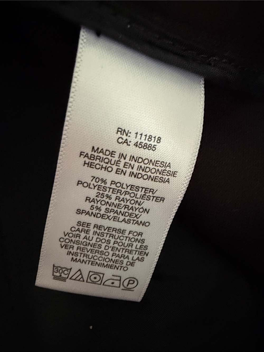 MICHAEL Michael Kors Black Dress Pants NWT Size 4 Career Trousers Fashion Basics - Picture 8 of 9
